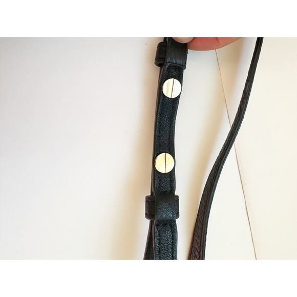 Tory Burch Robinson Pebbled Mini Flap Wallet Cross Body Black Size OS - Picture 6 of 7